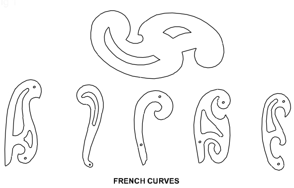 French curves  ITI Engineering Drawing